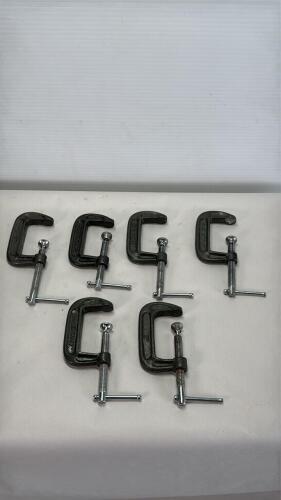 (6) 2in C Clamps