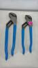 (2) Channel Lock Water Pump Pliers