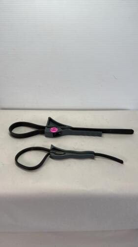 (2) Plastic Handled Strap Wrenches
