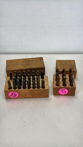 Letter & Number Punches