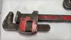 Steel Pipe Wrench Lot - 3