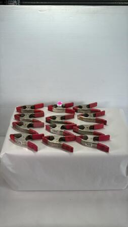 (12) Squeeze Clamps