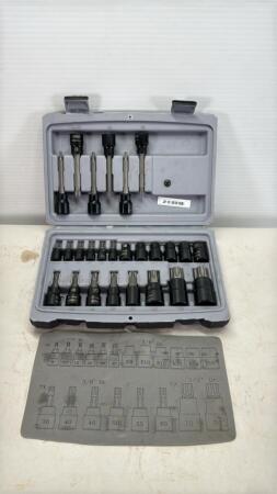 Stanley 26 PC Black Chrome Torx Kit in Case