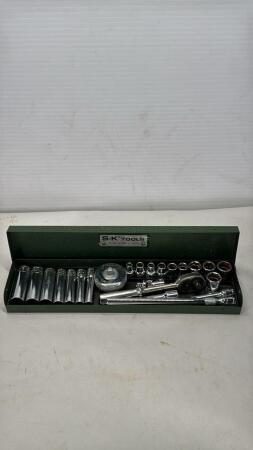 1/4in Drive SAE Socket Set