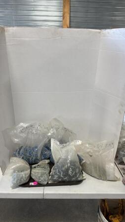 Assortment of Coloured Metal Screws