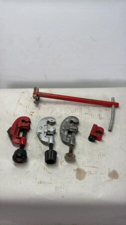 (4) Copper Tube Cutters & Basin Wrench