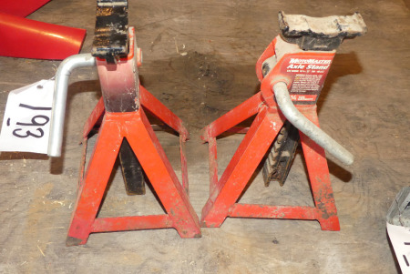 Pair of Motomaster 2 1/4 Ton Axle Stands