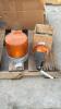 2 AMBER STROBE LIGHTS