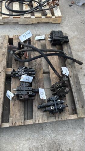 LOT OF HYDRAULIC VALVES