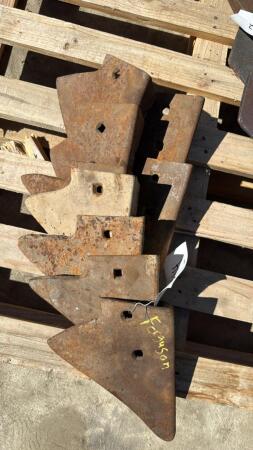 LOT OF 9 FERGUSON PLOW POINTS