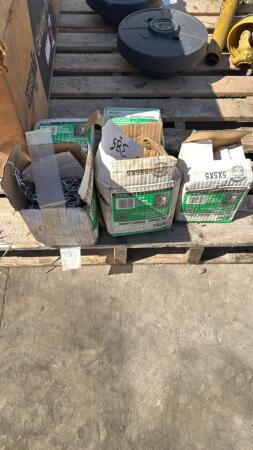 5 UNUSED SETS OF MTD TIRE CHAINS