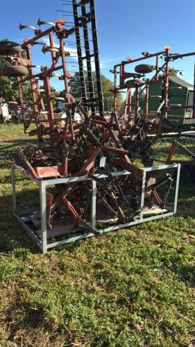 LOT OF 6 SETS OF 44IN ROLLING BASKETS