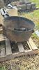 CAST IRON 25IN DIAM KETTLE