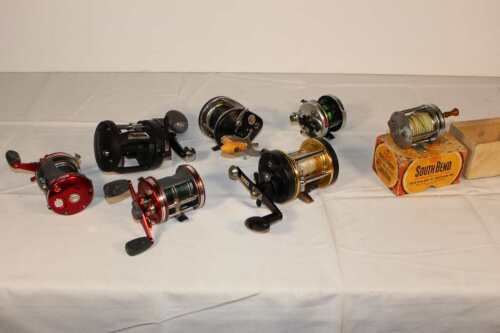 7 Assorted Bate Casting Reels