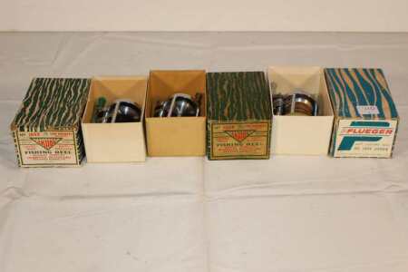 3 Pflueger Reels In Original Boxes