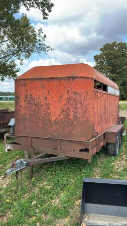 STEEL 18FT TANDEM LIVESTOCK TRAILER