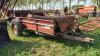 SCHULTZ #18 SINGLE AXLE MANURE SPREADER - 3