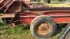 SCHULTZ #18 SINGLE AXLE MANURE SPREADER - 5