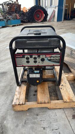 COLEMAN POWERMATE 5500W GAS GENERATOR