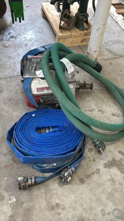 Honda WH15X 2in Gas Water Pump and Hoses