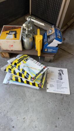 Paint Sprayers, Sand Blaster and Air Sander