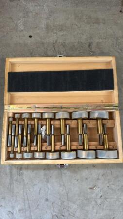 Set of Mastercraft Forstner Bits