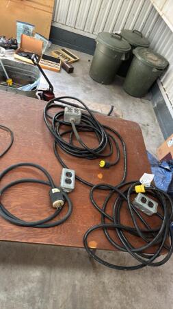 Lot of 3 Heavy Extension Cords