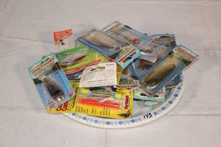 Assorted Lures and Fishing Tackle
