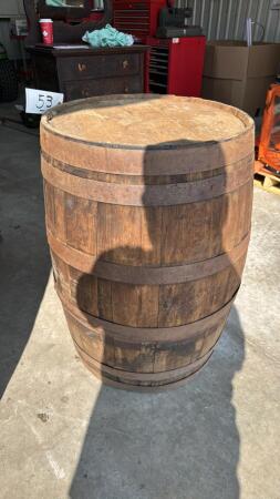 Wooden Barrel