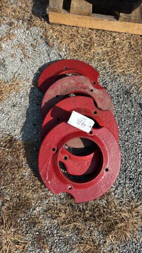 Set of 4 Wheel Weights