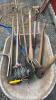 Wheelbarrow with Garden Tools - 4
