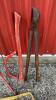 Axe, 2 saws, pruner, safety belt - 2
