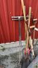 Lot of shovels, hoe and five prong pitchfork - 3