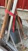 Lot of shovels and aluminum rake - 4