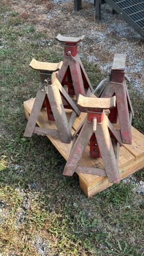 Set of 4 Axle Stands