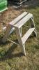 Two step aluminum step ladder - 2