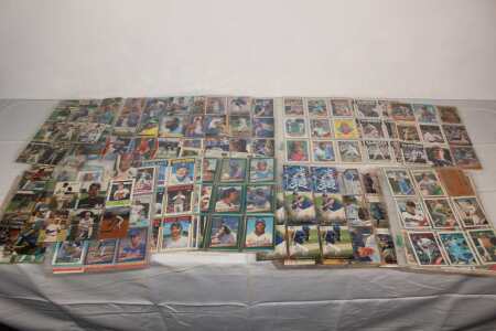 Assorted Baseball Cards, 1980's and 90's