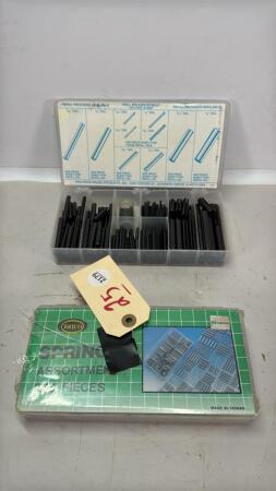 ASSORTMENT OF ROLL PINS & SPRINGS