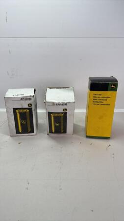 (3) JOHN DEERE FUEL FILTERS