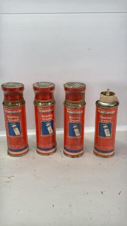 (4) CANS OF MF BEARING GREASE