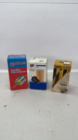 (3) GMC GAS FILTERS