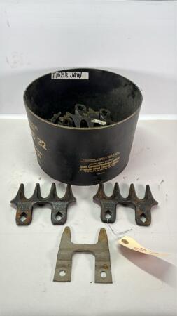 QUANTITY OF TIGER JAW MOWER GUARDS W/BOLTS