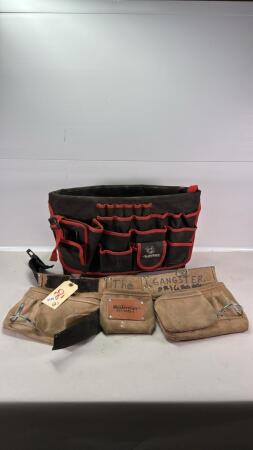 Mastercraft Tool Belt & Husky Pail Organizer