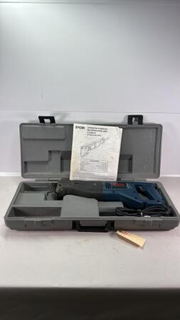 RYOBI ELECTRIC RECIPROCATING SAW WITH CASE