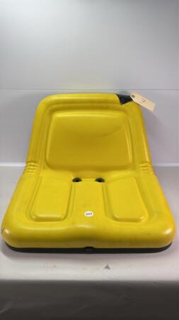 Yellow Lawn Mower Seat with 12in High Back