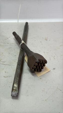 9in Bushing Bit and 17in Chipping Bit