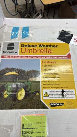 SNOWCO TRACTOR UMBRELLA