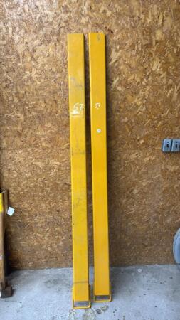 PAIR OF 81IN FORK EXTENSIONS