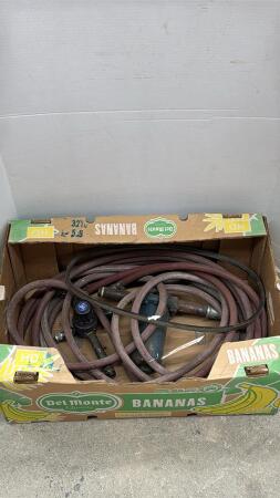 QUANTITY OF AIR HOSE & REGULATOR