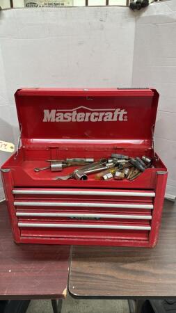 MASTERCRAFT TOOLBOX W/CONTENTS